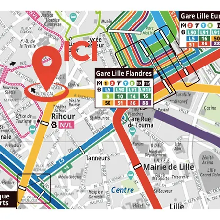 公寓 Nocnoc-grand Place-la Perle